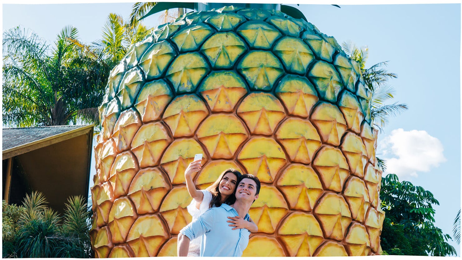 Selfies at the Big Pineapple, Woombye