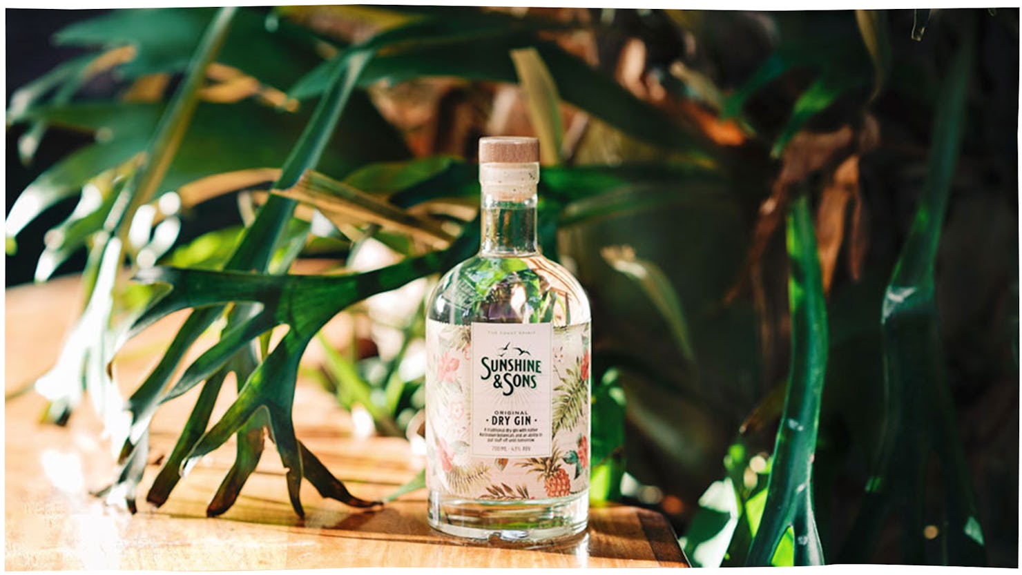 Dry gin by Sunshine and Sons