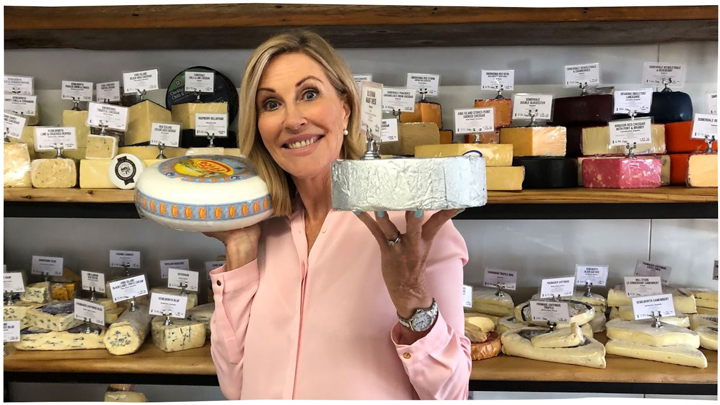 7 Weekender presenter Kay McGrath explores the fromagerie at Maleny Food Co