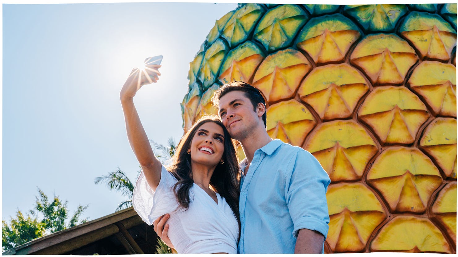 Selfie at The Big Pineapple 