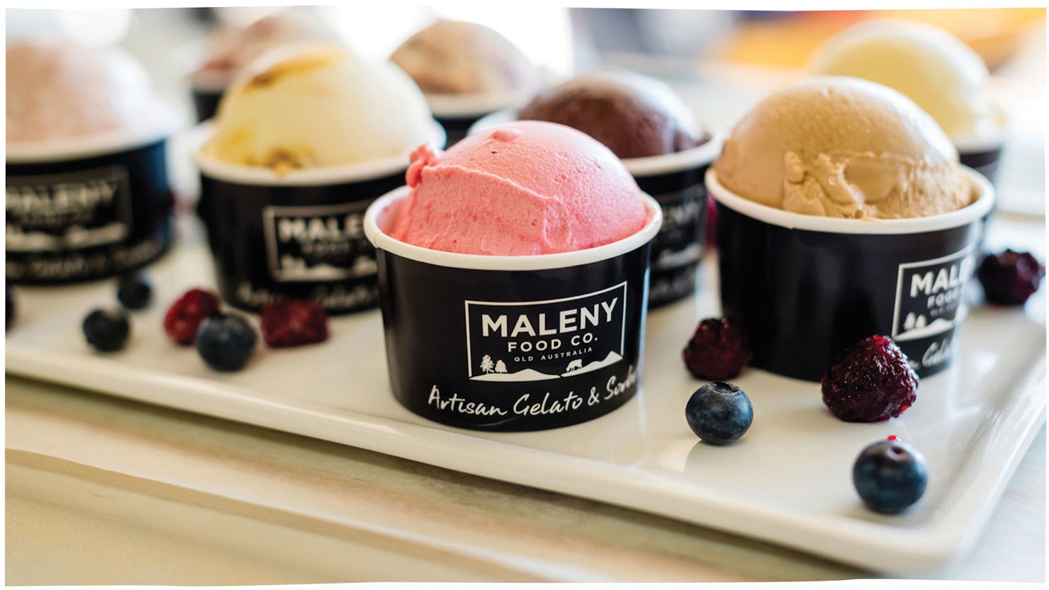 Gelato at Maleny Food Co
