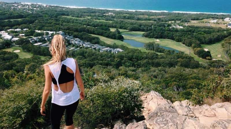 Views from the top of Mount Coolum. Photo: Jame Nagel.