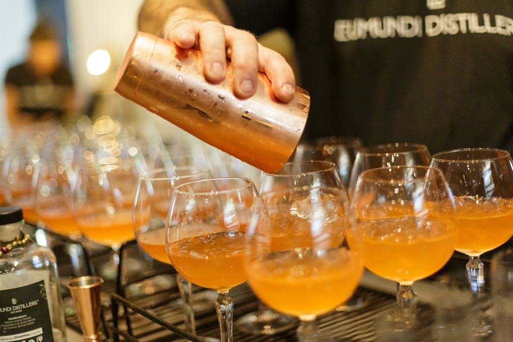Crafting Eumundi Distillers Folktale Gin cocktails