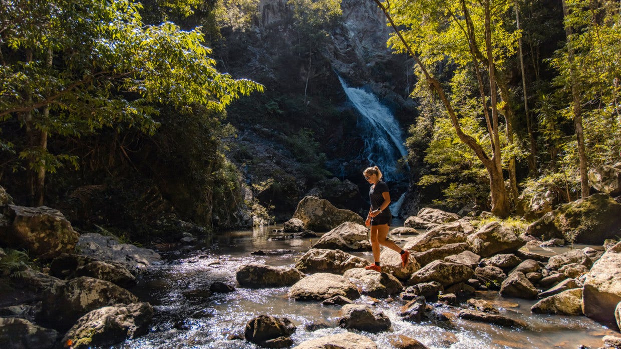 10 hidden waterfalls on the Sunshine Coast